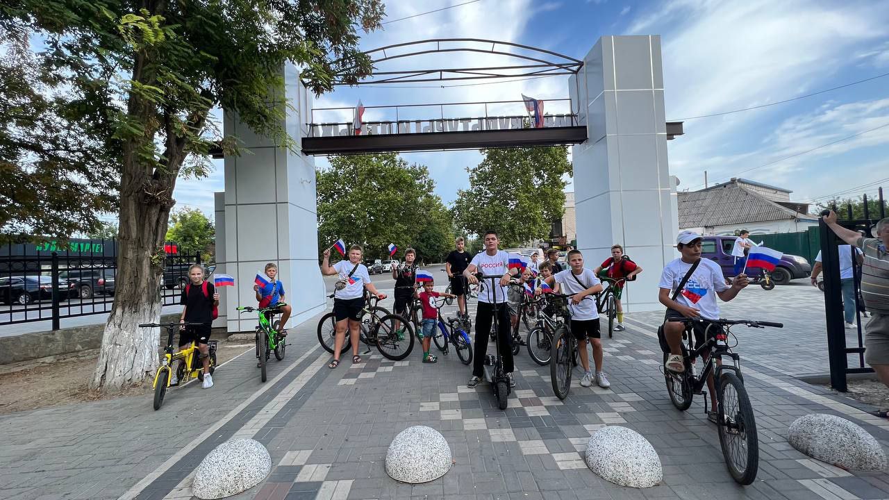 🚴  Детский велопробег состоялся в Геническе.