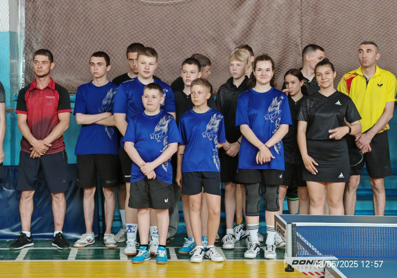 В Геническе прошел чемпионат Генического МО по настольному теннису, приуроченный к 80-летию Великой Победы.