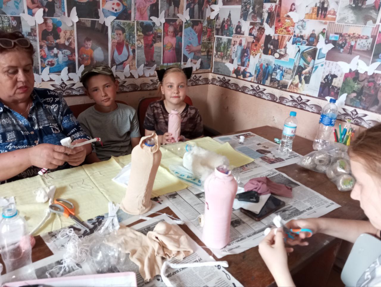 🌺 Народные традиции: создание кукол-мотанок в селе Семихатка.