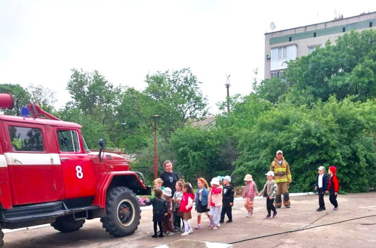 🧯 Новоалексеевские дошкольники узнали о правилах пожарной безопасности. 🧯 Новоалексеевские дошкольники узнали о правилах пожарной безопасности.